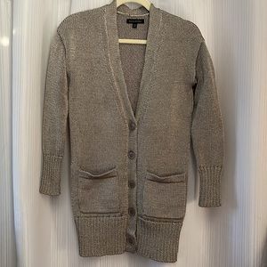 Banana Republic Silver‎ Cardigan Small